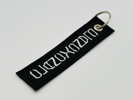 Twenty One Pilots Clancy Flight Tag Keychain, Jet Tag Keychain, One-Sided