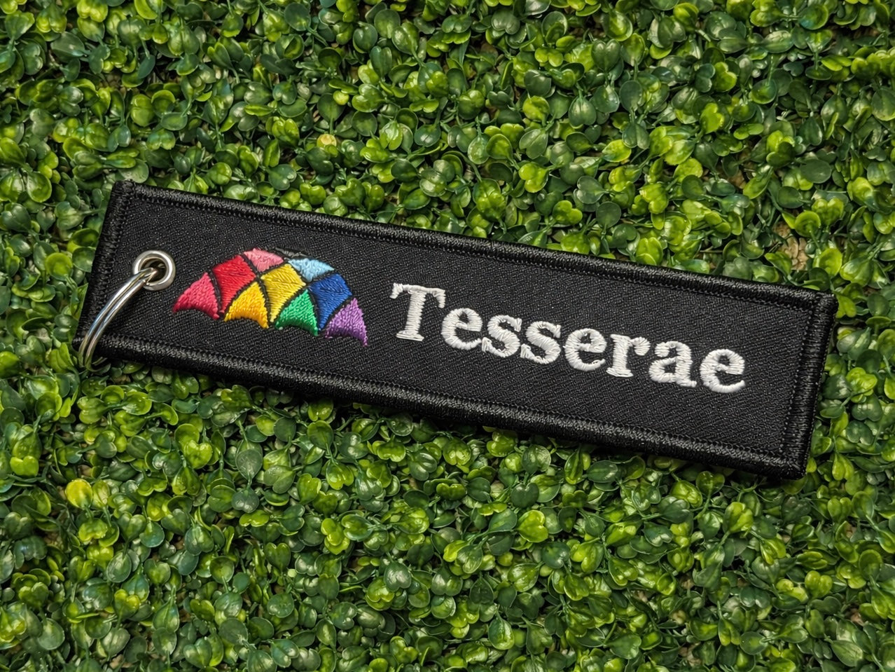 Tesserae Embroidered Flight Tag