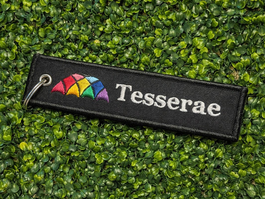 Tesserae Embroidered Flight Tag