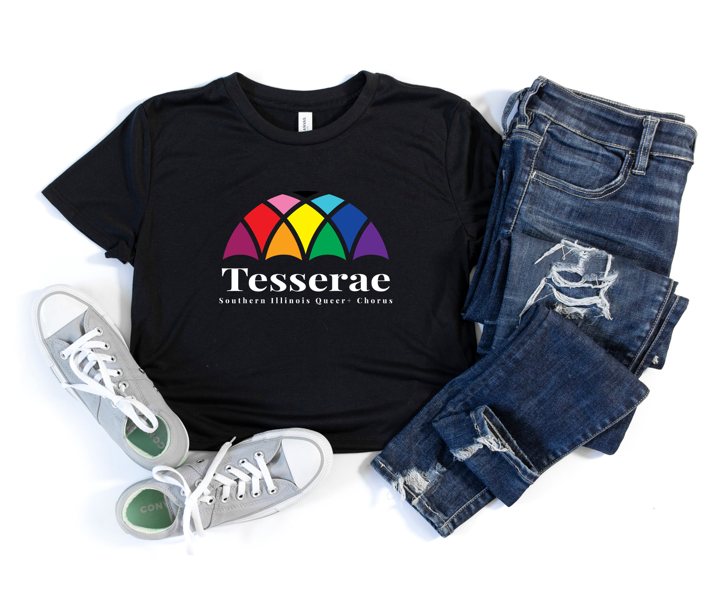 Tesserae Crop Top (Bella+Canvas)