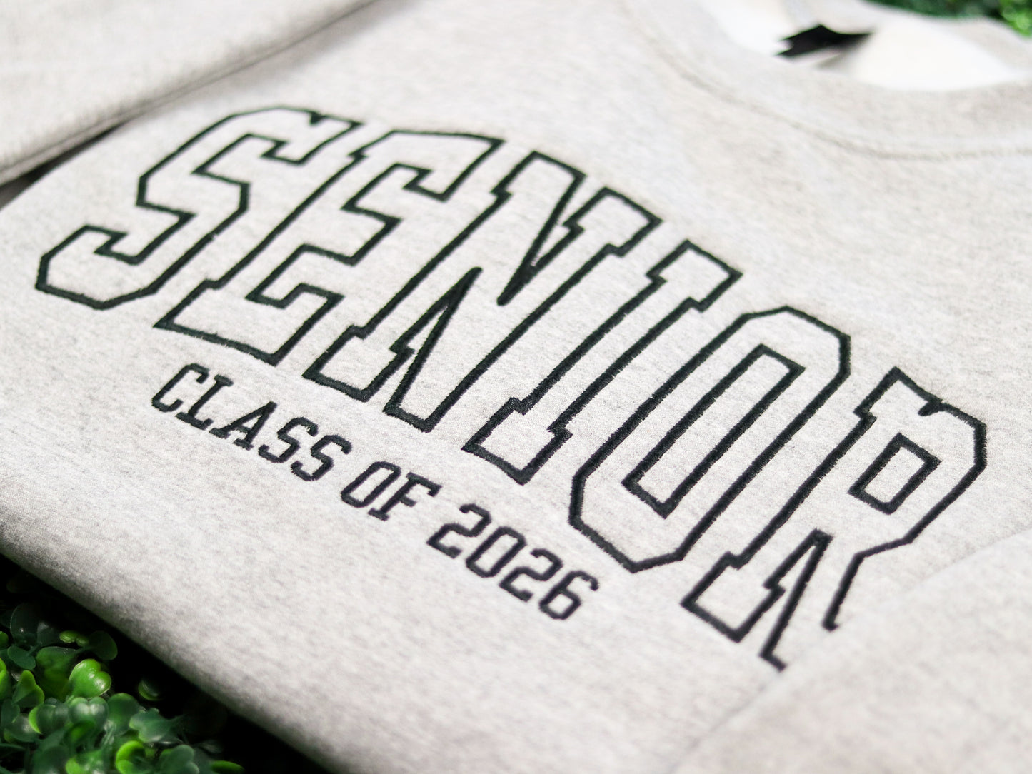 Custom Embroidered Senior Sweatshirt, Senior 2026 Sweatshirt, Graduation Class of 2026, Grad To Be, Senior Shirt, Graduation Gift
