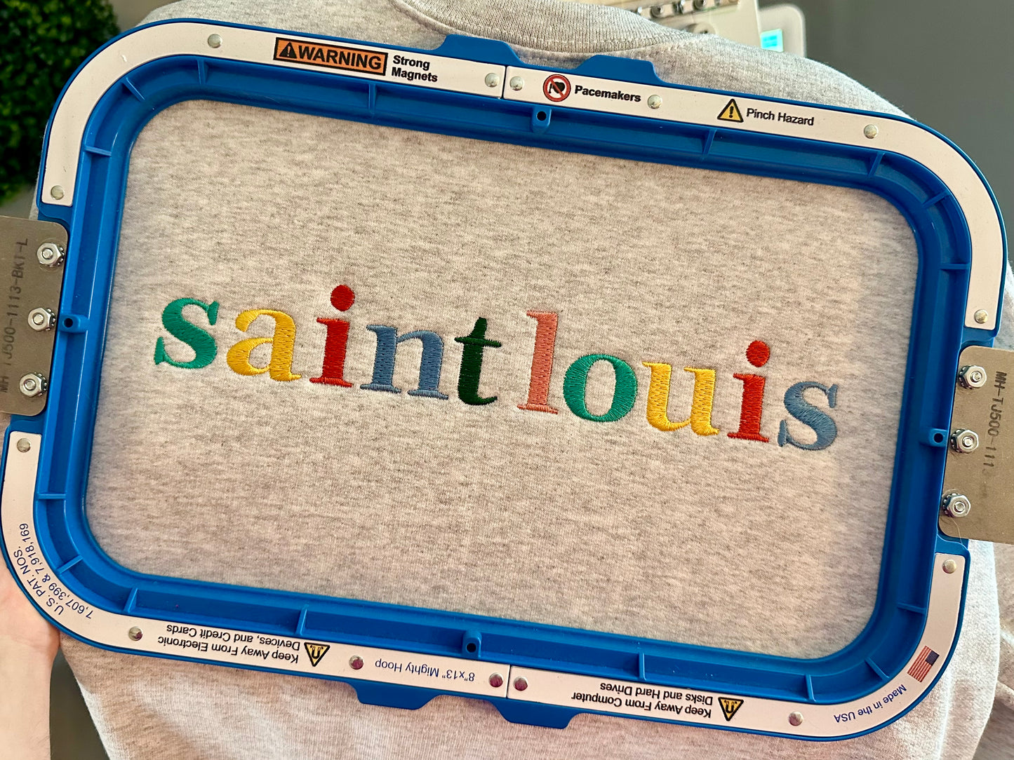 Custom City Embroidered Sweatshirt | Personalized Location Crewneck | Multicolor Name Sweatshirt | Girls Trip Crew | Bachelorette Gift