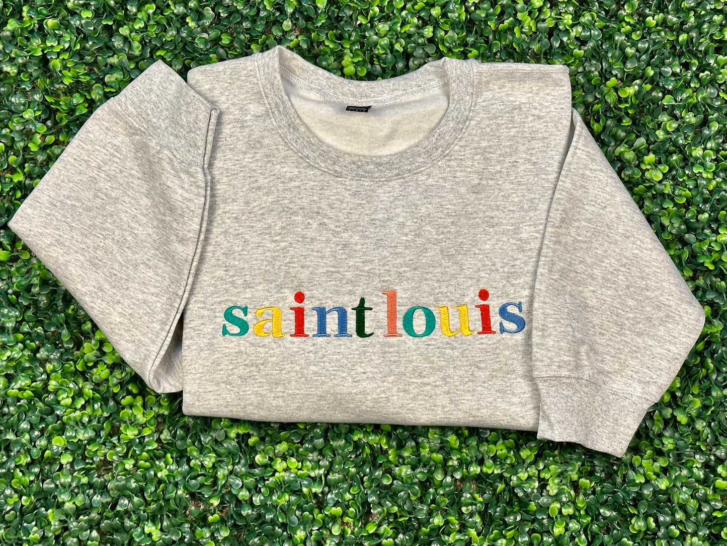 Custom City Embroidered Sweatshirt | Personalized Location Crewneck | Multicolor Name Sweatshirt | Girls Trip Crew | Bachelorette Gift