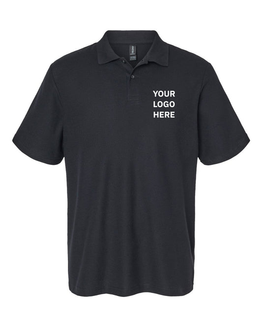 Custom Embroidered Gildan Softstyle Pique Polo