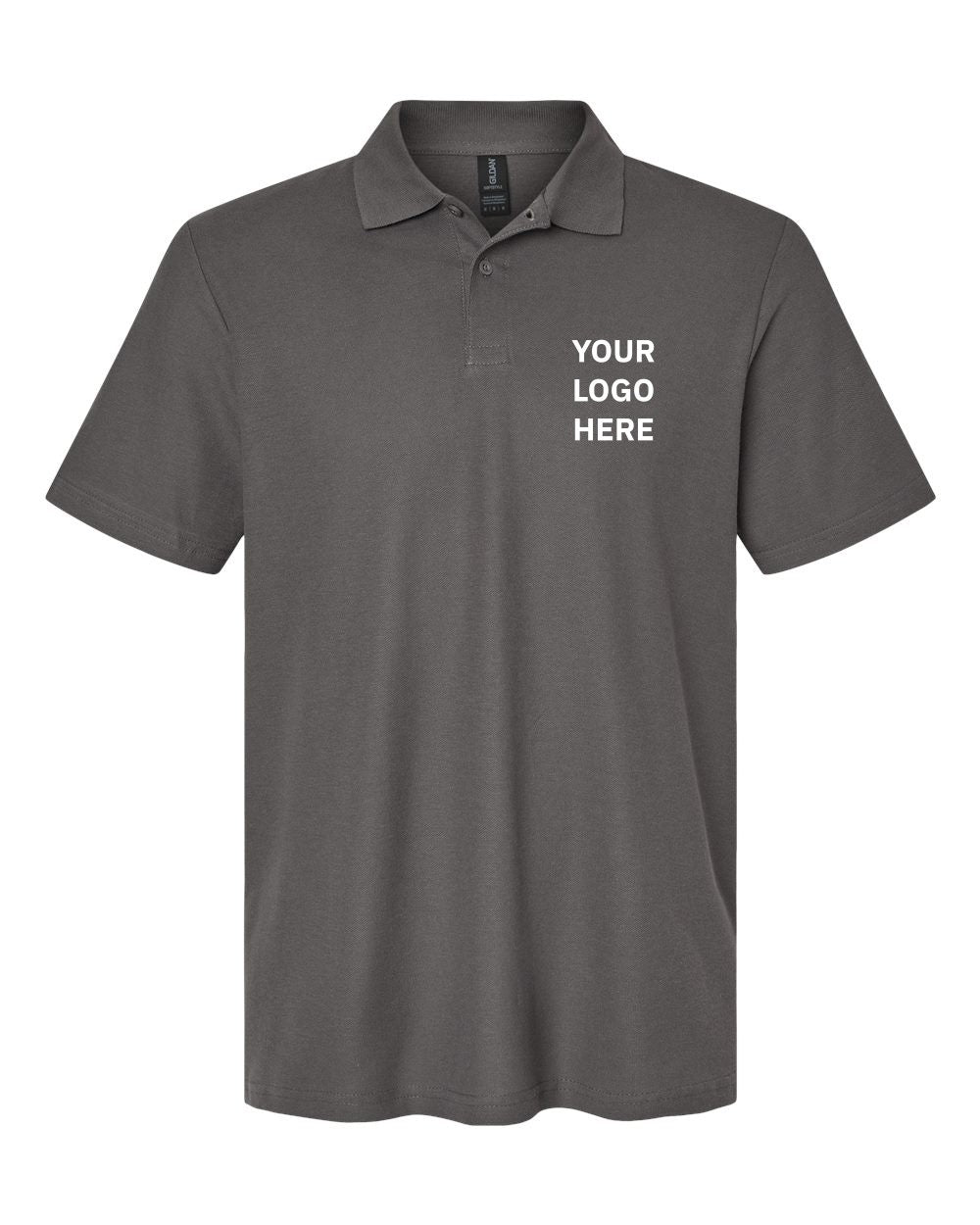 Custom Embroidered Gildan Softstyle Pique Polo
