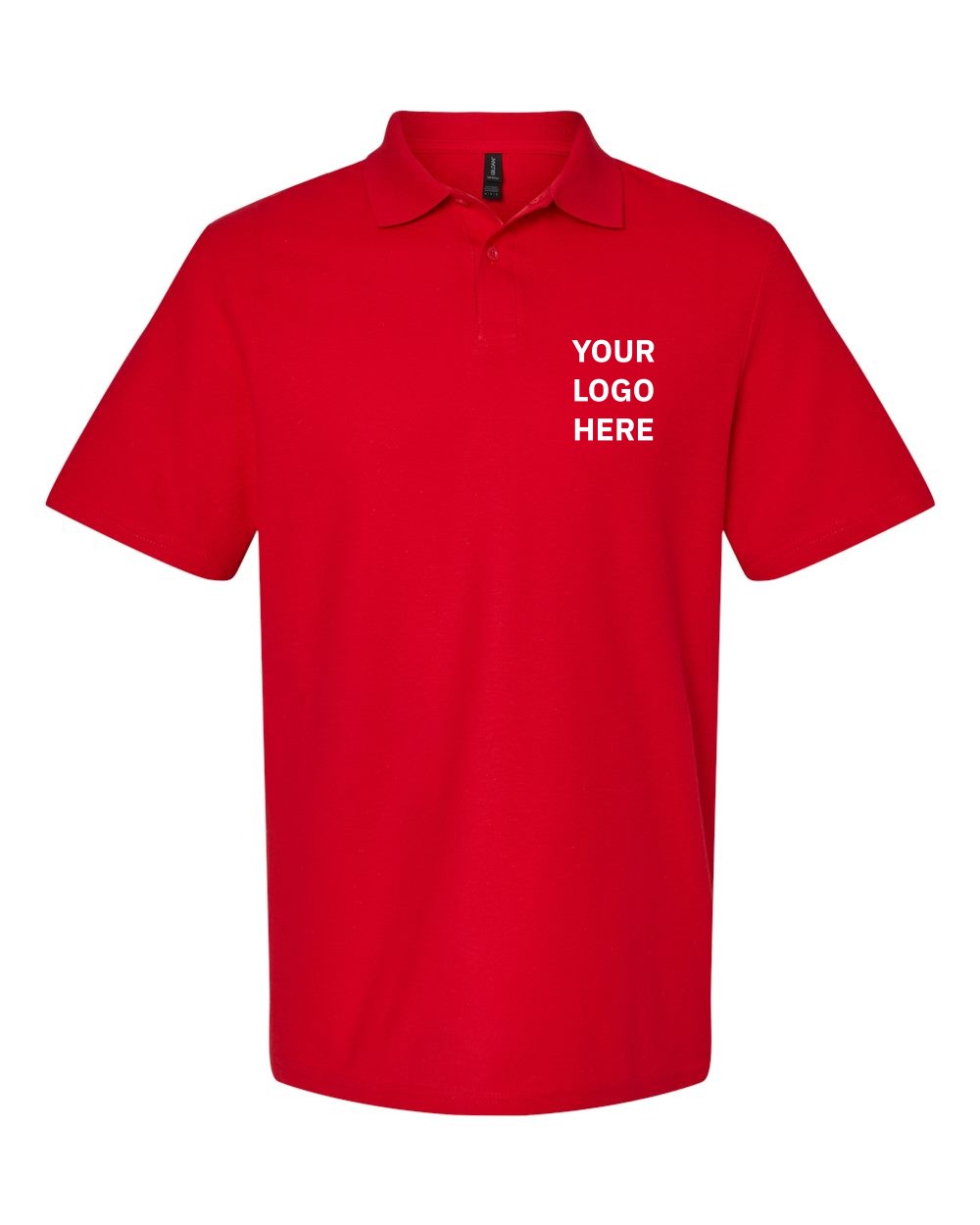 Custom Embroidered Gildan Softstyle Pique Polo