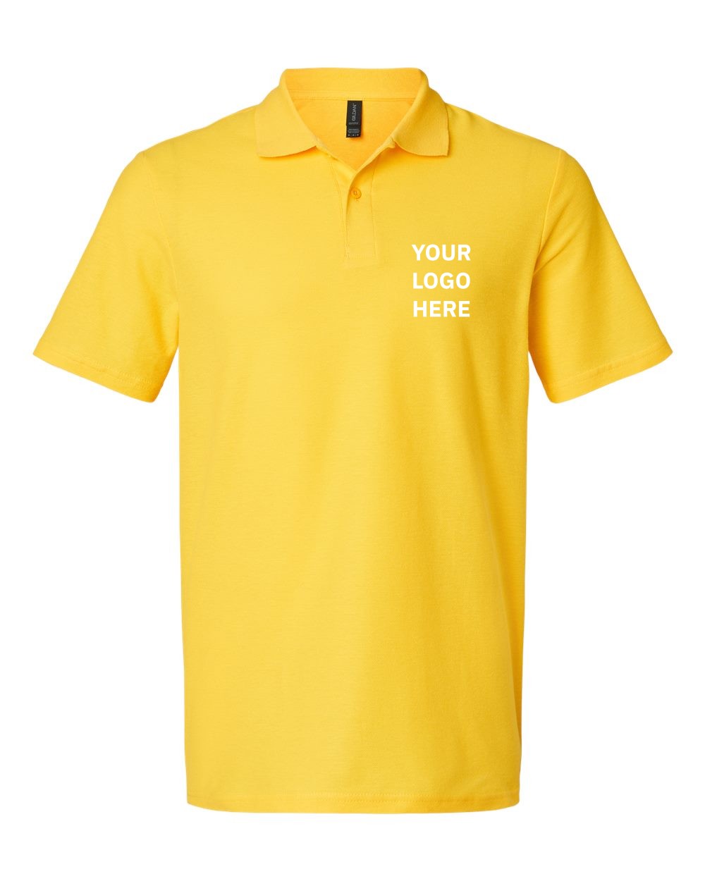 Custom Embroidered Gildan Softstyle Pique Polo