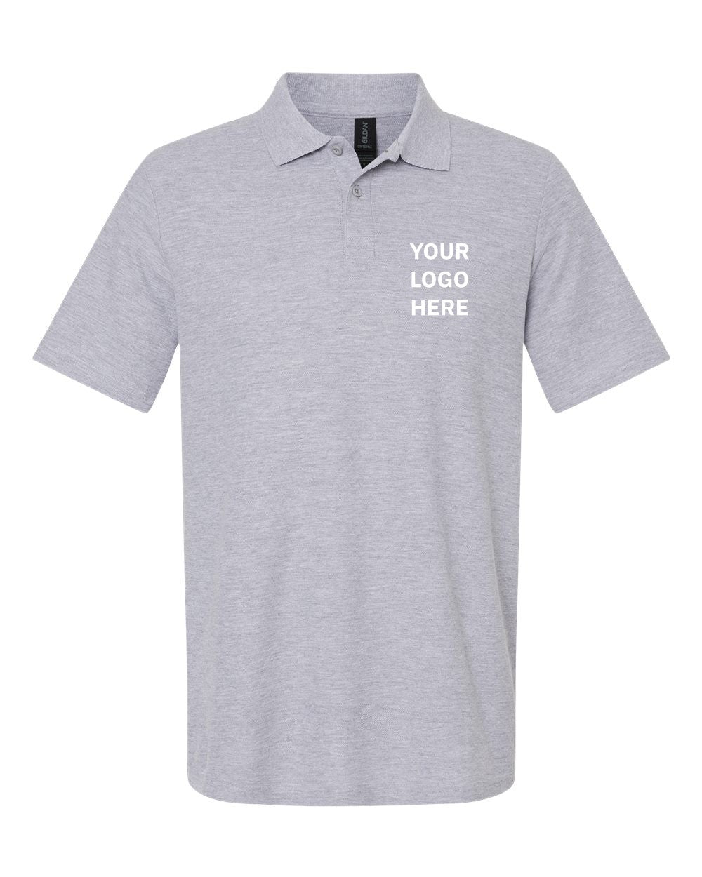 Custom Embroidered Gildan Softstyle Pique Polo