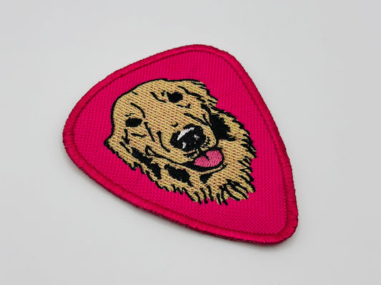 Twenty One Pilots Jim Dun Guitar Pick Midwest Indigo Embroidered Patch, Sew-On
