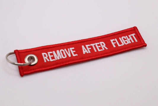 Aviation Flight Tag Keychain, Jet Tag Keychain, Merrowed Border, Great Gift for Pilots, Flight Attendants, Military, & Police