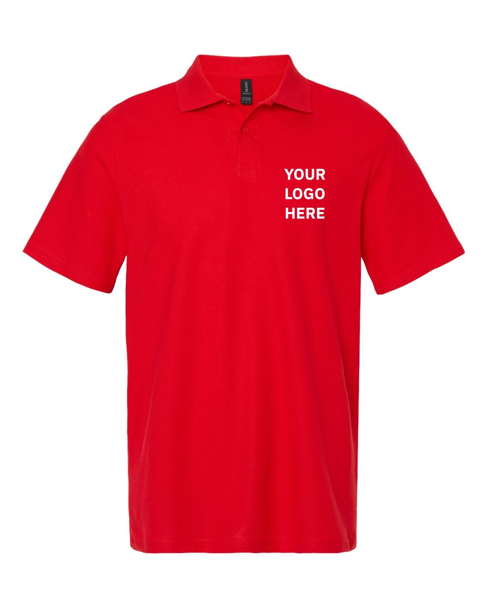Custom Embroidered Gildan Softstyle Pique Polo