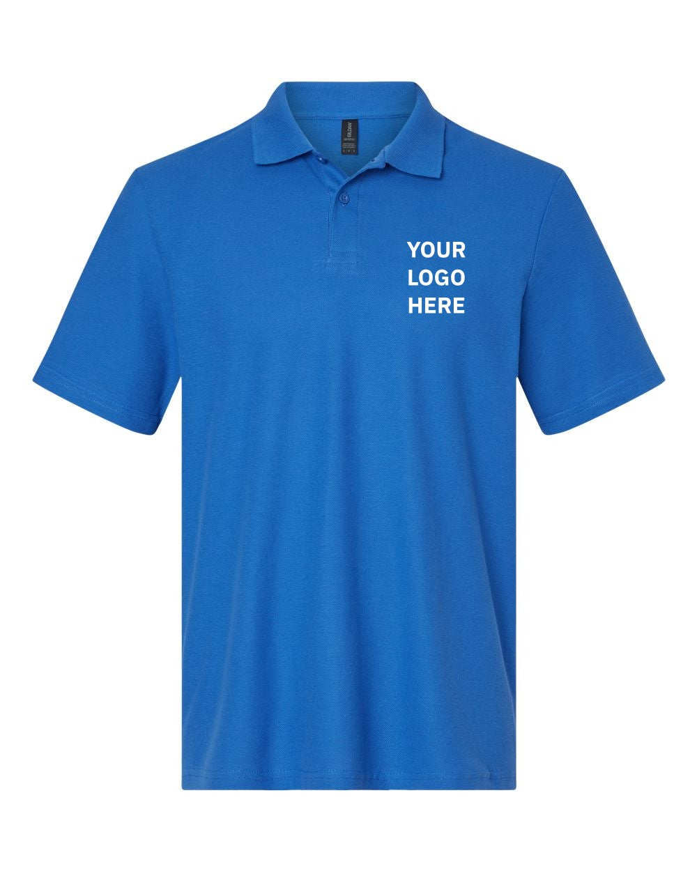 Custom Embroidered Gildan Softstyle Pique Polo