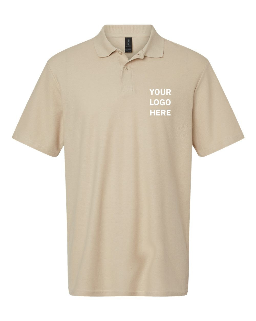 Custom Embroidered Gildan Softstyle Pique Polo