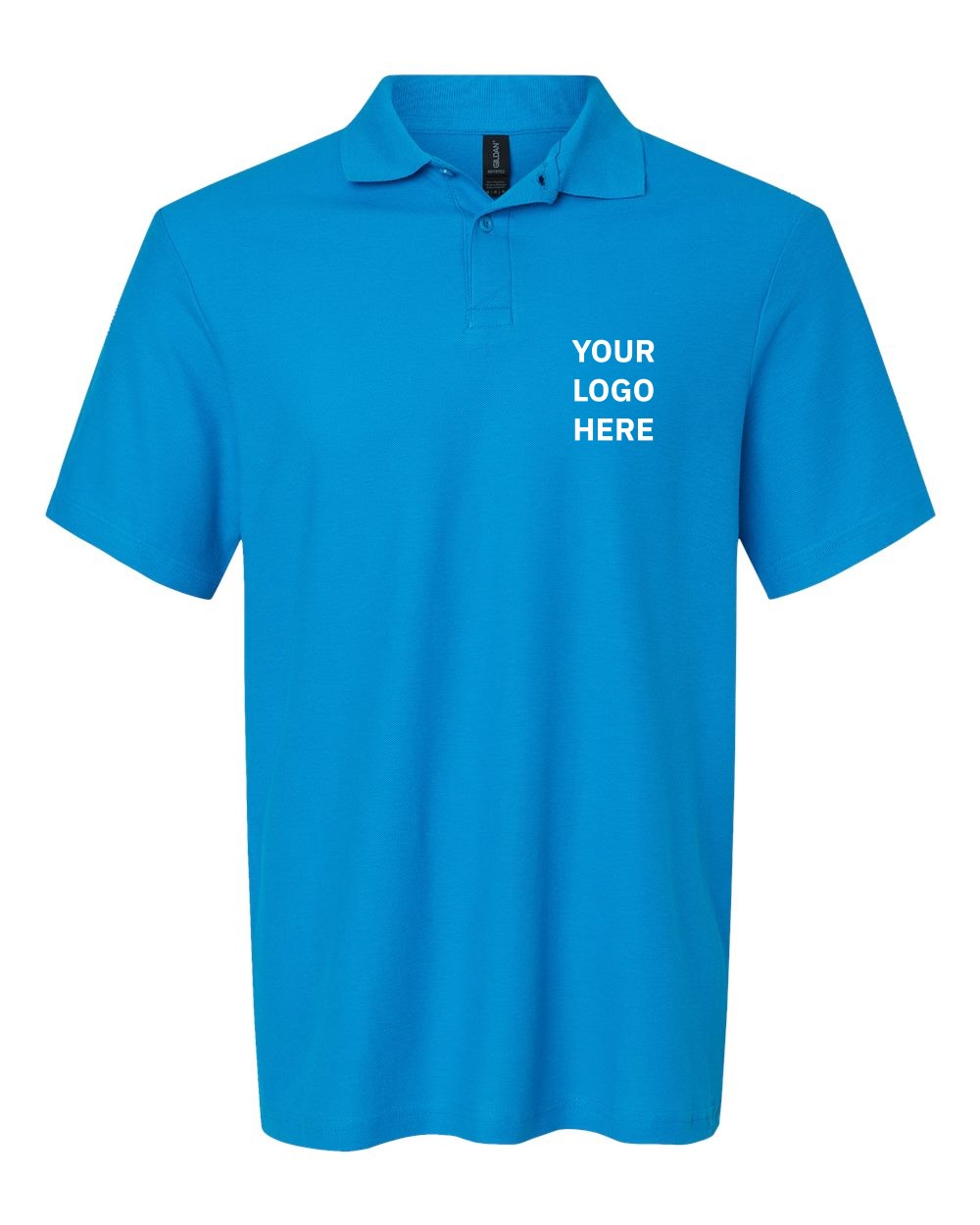 Custom Embroidered Gildan Softstyle Pique Polo