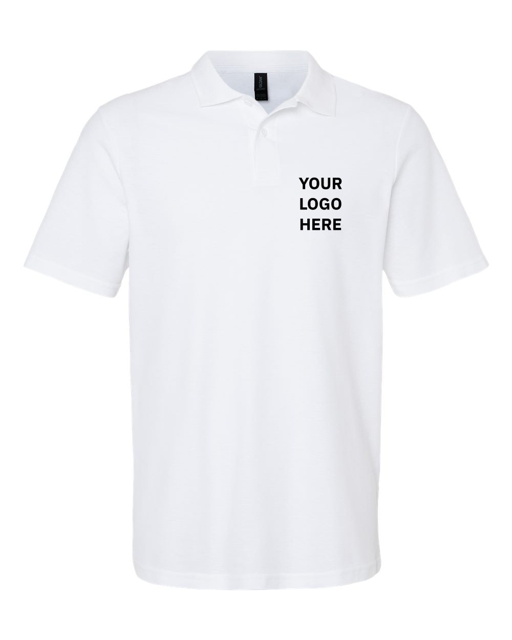 Custom Embroidered Gildan Softstyle Pique Polo
